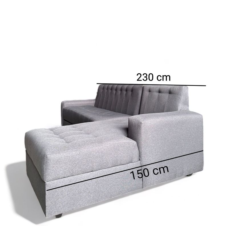 Sofá L seccional en L sillón -1