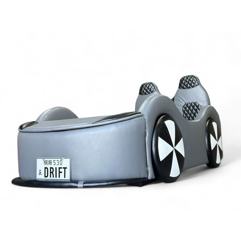 CAMA PLAZA Y MEDIA PARA NIÑO FORMA DE CARRO-1