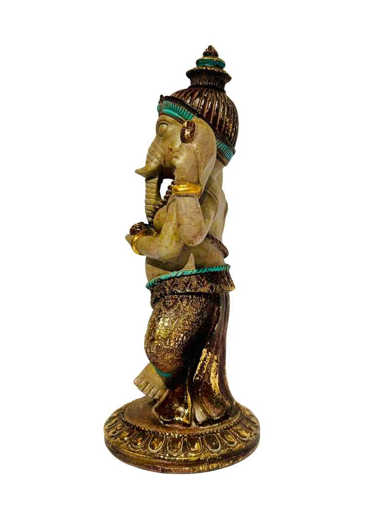 Estatua Ganesha, Buda Cabeza De Elefante 32cm