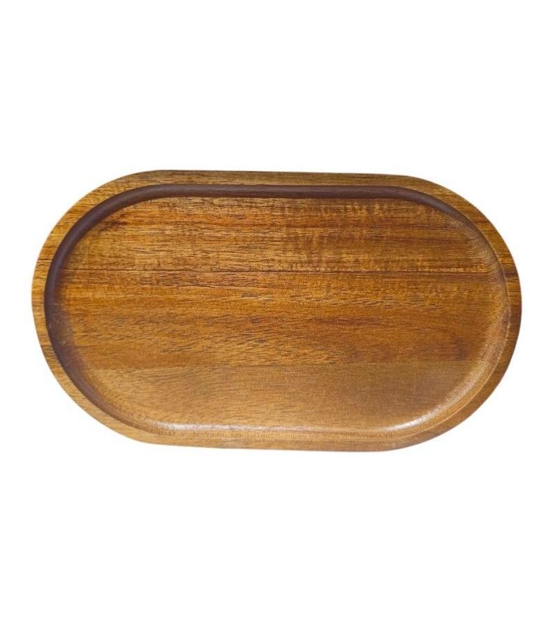 Bandeja Oval Madera Para Servir Dise o Funcional Y Elegante