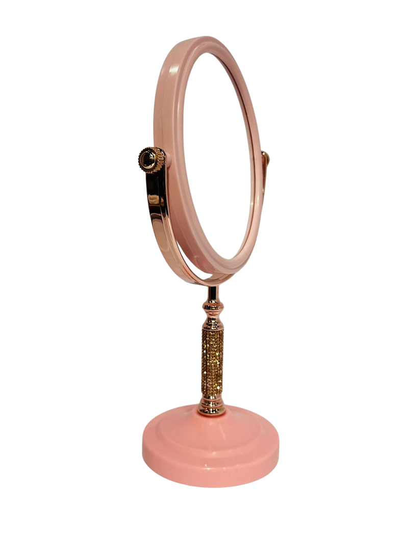 Espejo De Maquillaje Para Escritorio 15cm, Con Aumento