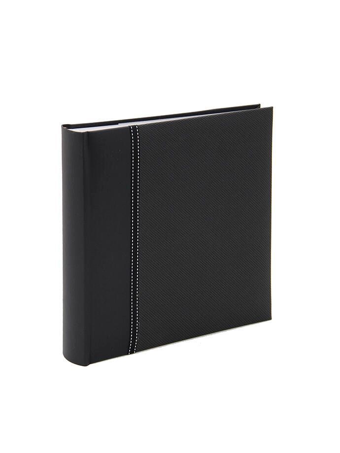 Album simil cuero con memo. para ensobrar 13x19 cm / 200F Negro Vgo