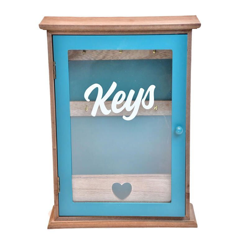 ORGANIZADOR MADERA KEYS 22X8X30 CM-0