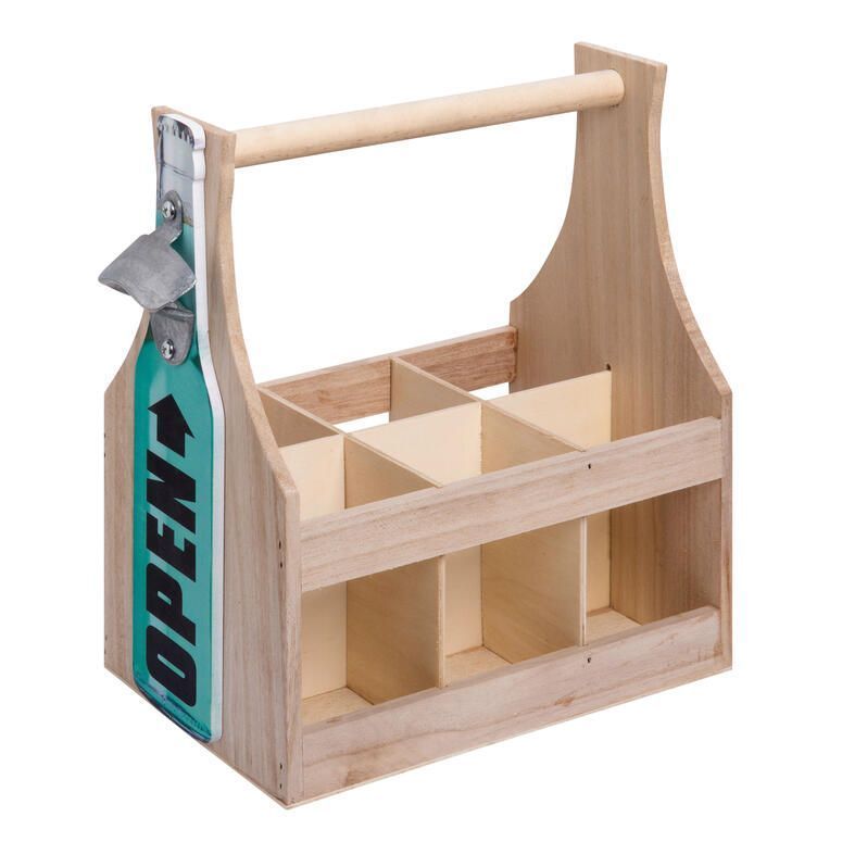 porta Botellas 28x17x29 madera Verde 27x28x17 cm-0