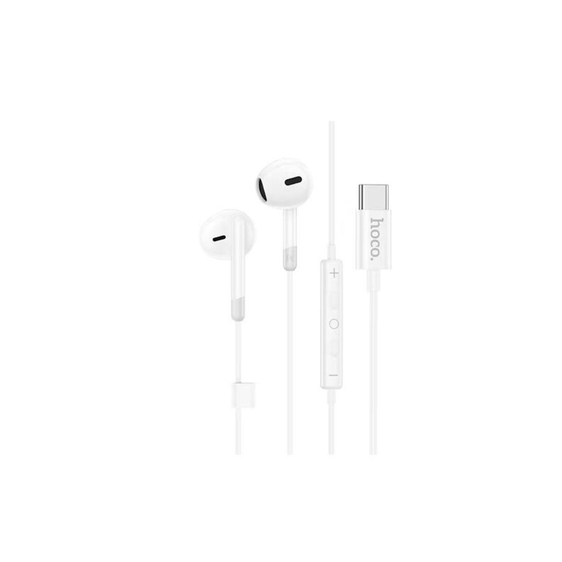 AUDIFONOS TIPO C HOCO BLANCO-0