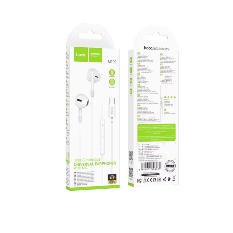 AUDIFONOS TIPO C HOCO BLANCO-1