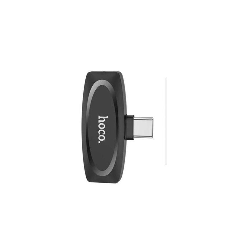 MICROFONO LAVALIER TIPO C INALAMBRICO NEGRO-1