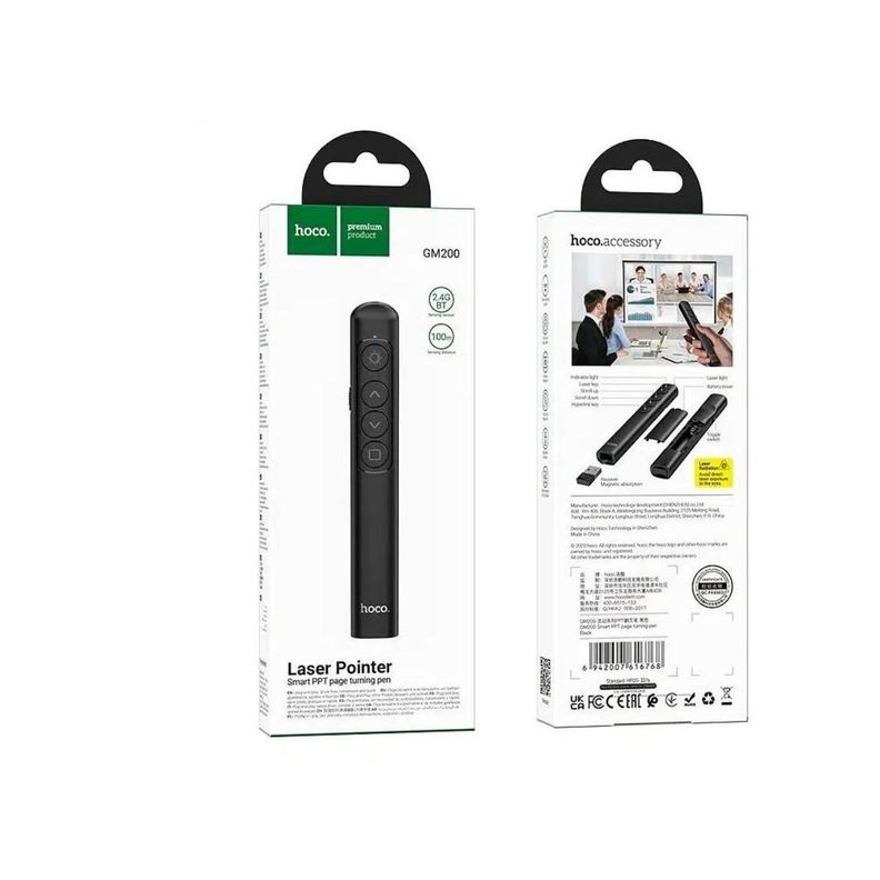 PUNTERO LASER PRESENTACION NEGRO HOCO-1