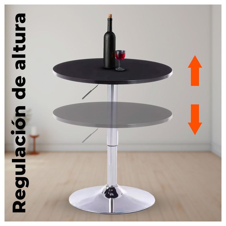 Mesa de Bar Regulable con diseño Moderno y Elegante-1
