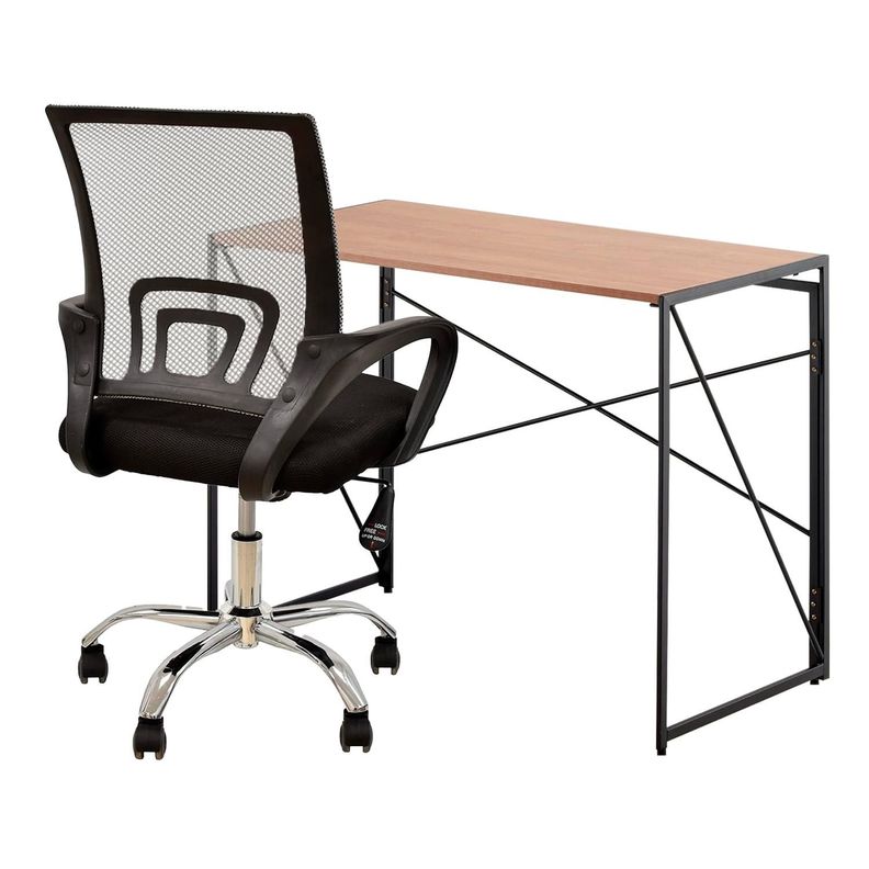 Pack Home Office: Escritorio + Silla Ergonómica-0