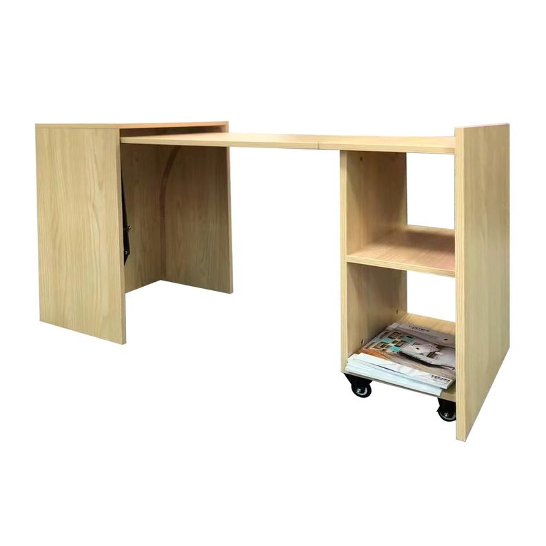 Escritorio Moderno Plegable Ajustable con Almacenamiento-0