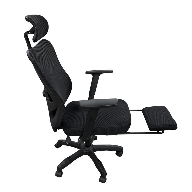 Silla Ergonómica Reclinable con Reposapiés Máximo Confort para Tu Oficina-0