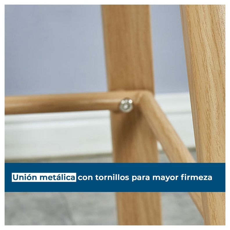 Pack 4 Silla Piso Bar Alto-3