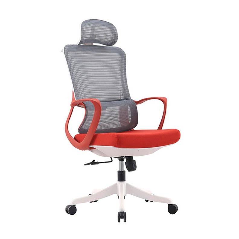Silla de Oficina Ergonómica Moderna, Ajustable y Reclinable-0