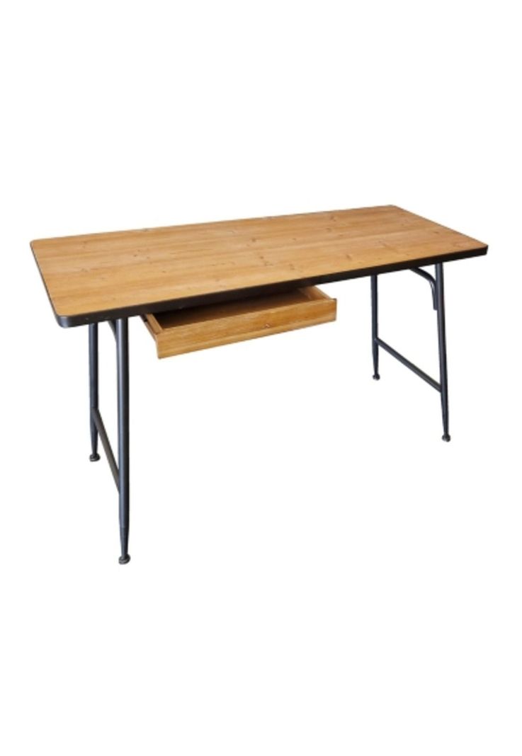 Escritorio Madera Metal-1