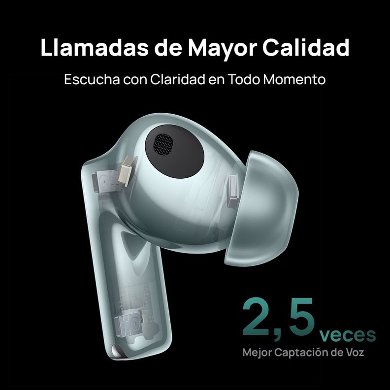 Audifonos HUAWEI Inalambricos FreeBuds Pro 3 Plata Glacial-3