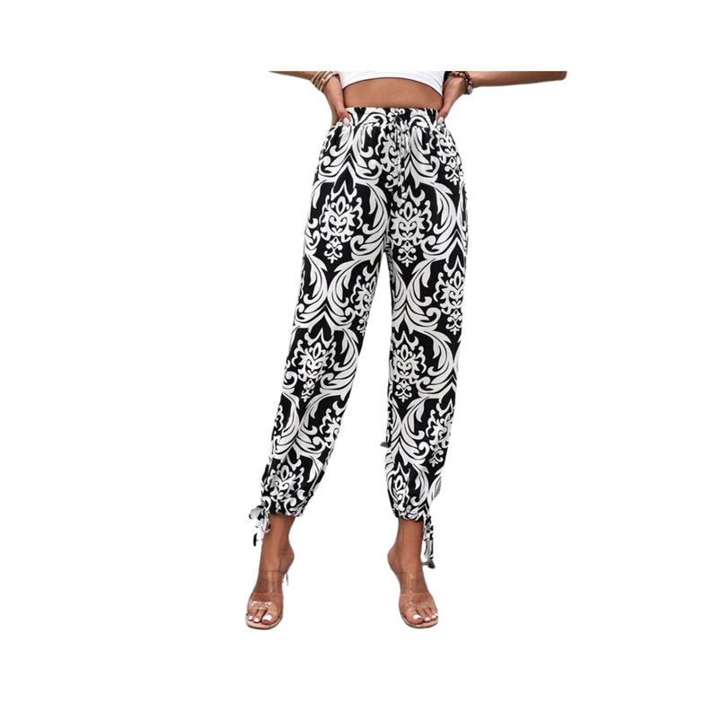 Pantalón Jogger con Estampado Integral-0