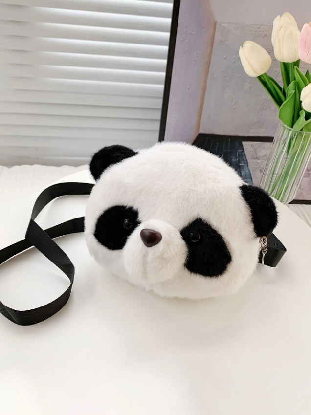 Bolso Mini de Panda Estilo Preppy-2