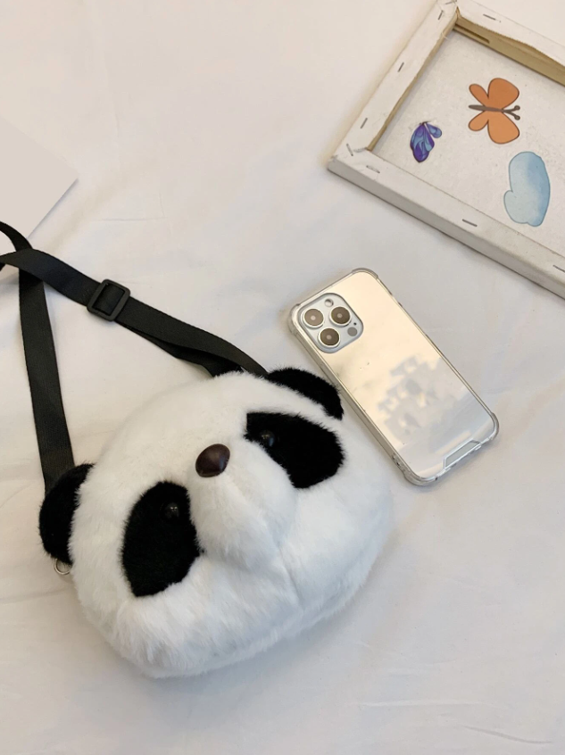 Bolso Mini de Panda Estilo Preppy-4