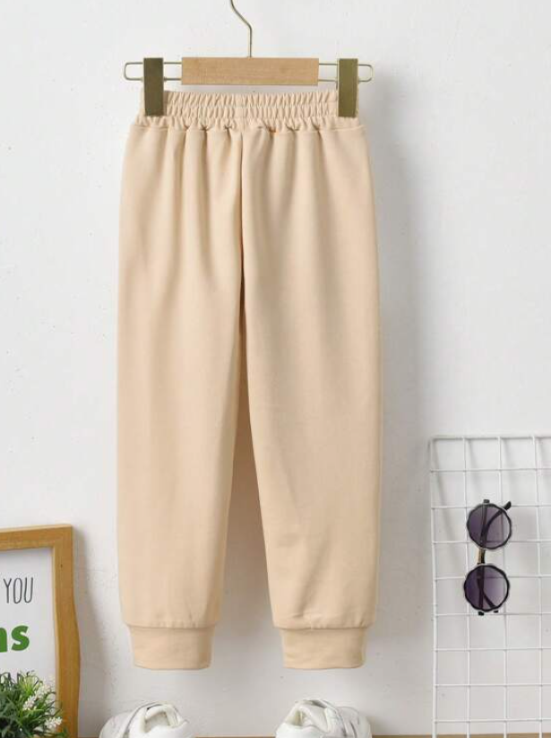 Jogger Albaricoque Casual-2
