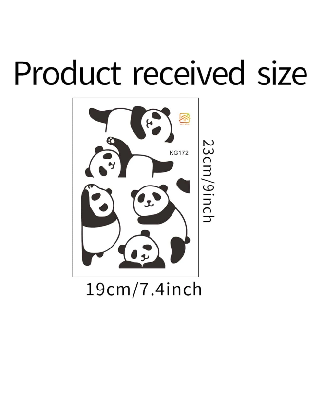 Adhesivo Decorativo "Pandas para Interruptores"-1