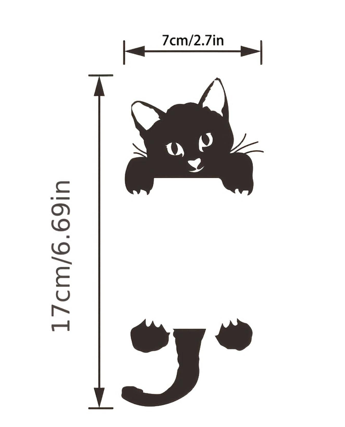 Adhesivo Decorativo "Gatito Curioso para Interruptor"-2