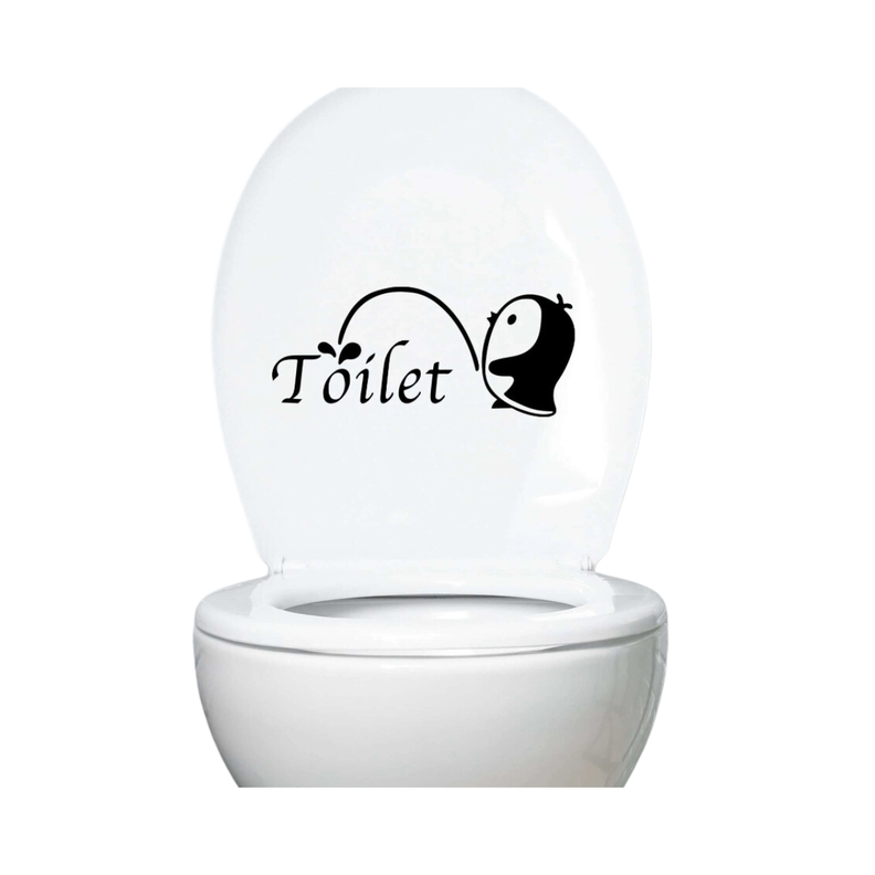 Adhesivo Decorativo para Tapa de Inodoro-0