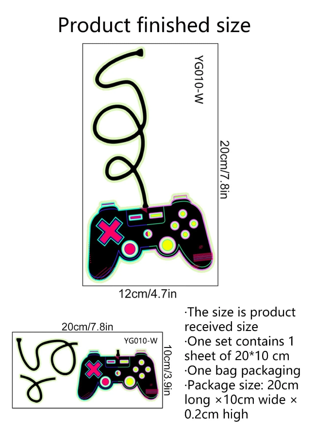 Adhesivo Decorativo "Mando de Videojuego"-1