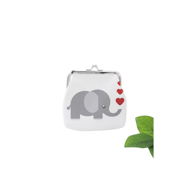 Monedero con Estampado de Elefante -1