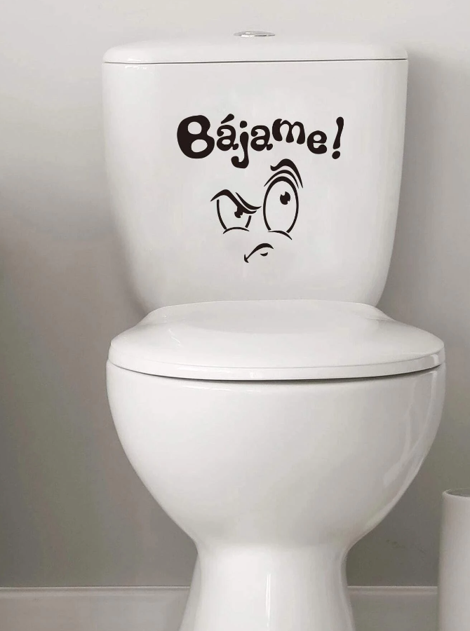 Pegatina Decorativa "Bájame"-2