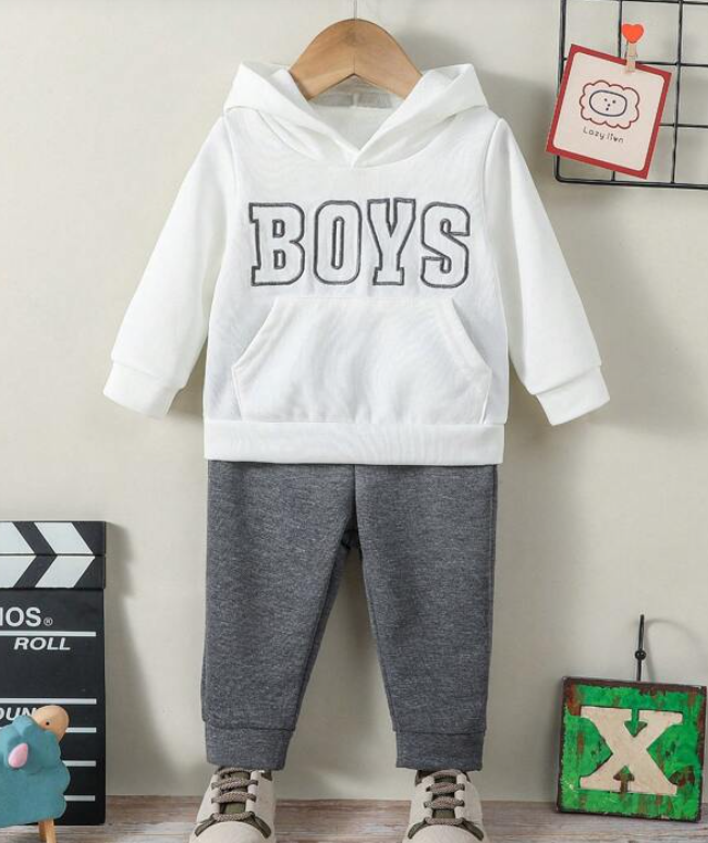 Conjunto de Sudadera y Pantalones Deportivos "BOYS"-2