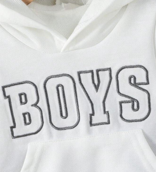 Conjunto de Sudadera y Pantalones Deportivos "BOYS"-5