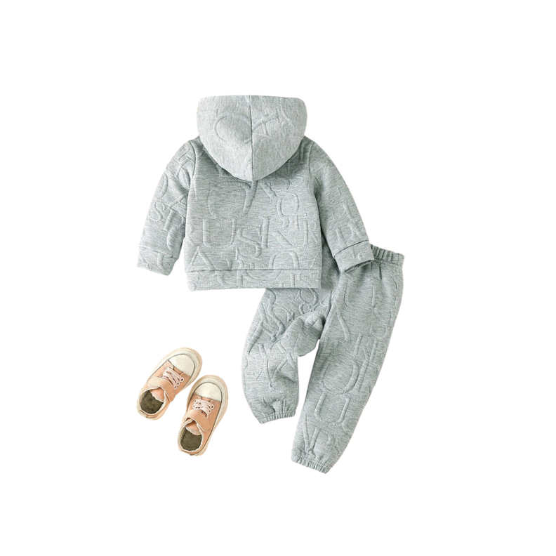 Conjunto de Chicos con Sudadera y Pantalones Deportivos-1