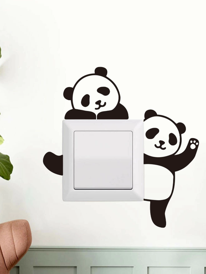 Adhesivo Decorativo "Osos Panda"-4