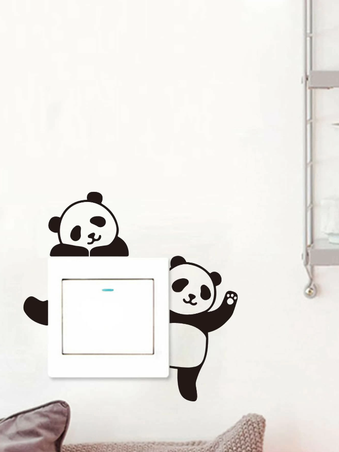 Adhesivo Decorativo "Osos Panda"-6