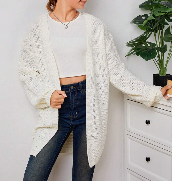 🧶 Chaleco Largo de Punto – Estilo y Comodidad para el Día a Día-4