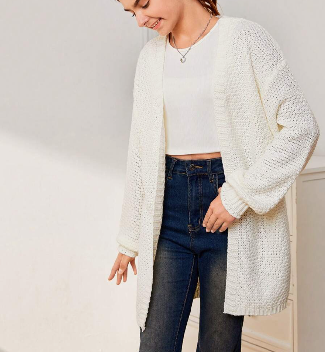🧶 Chaleco Largo de Punto – Estilo y Comodidad para el Día a Día-6