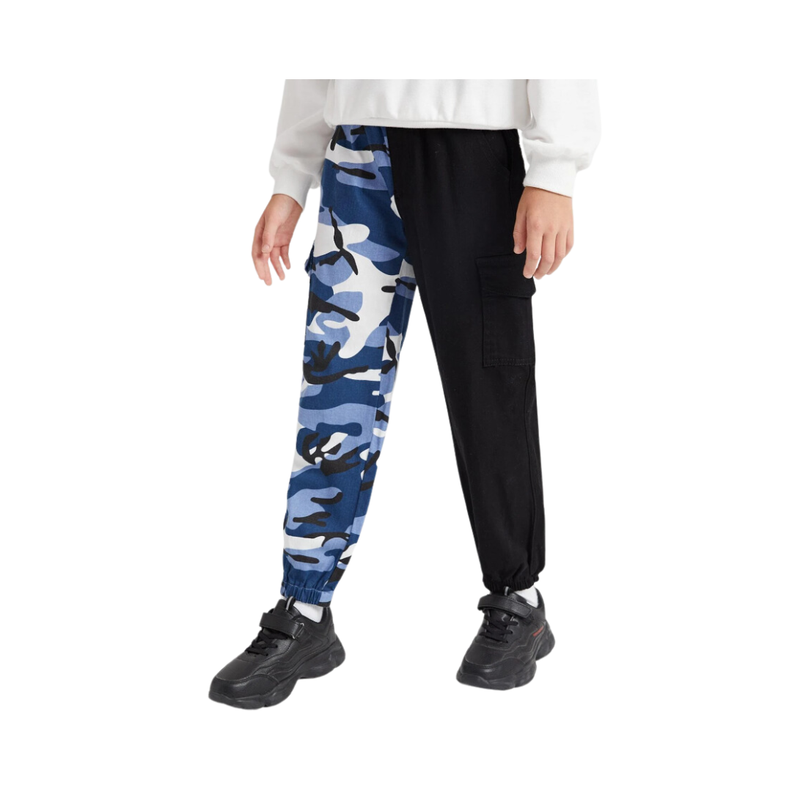 Pantalón Camuflaje de Mezclilla para Niños-0