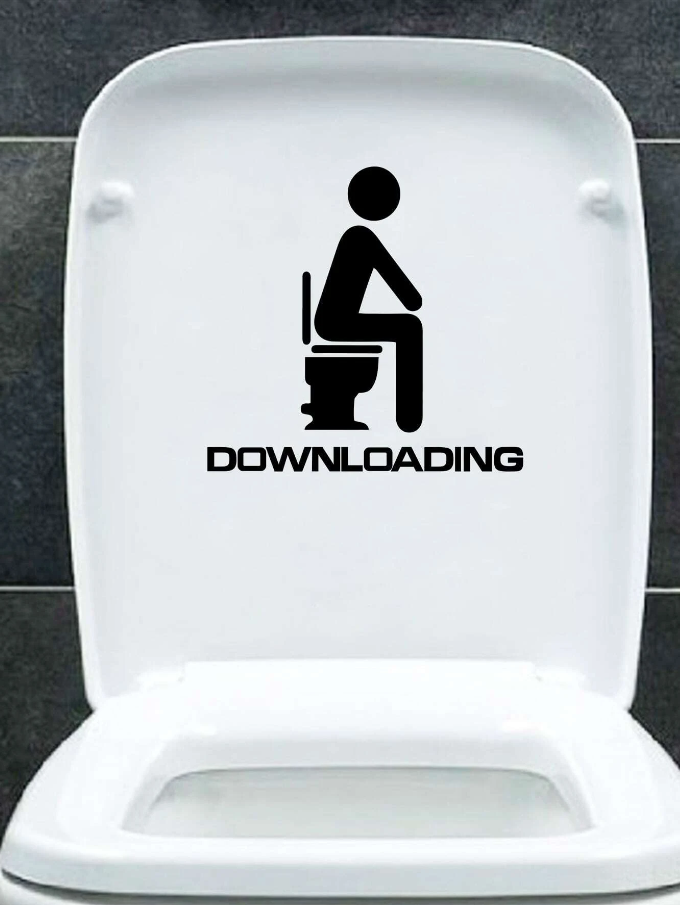 Adhesivo Decorativo "Downloading"-1