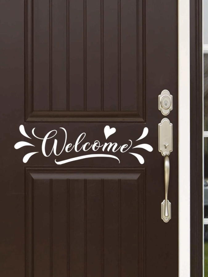 Adhesivo Decorativo "Welcome"-7