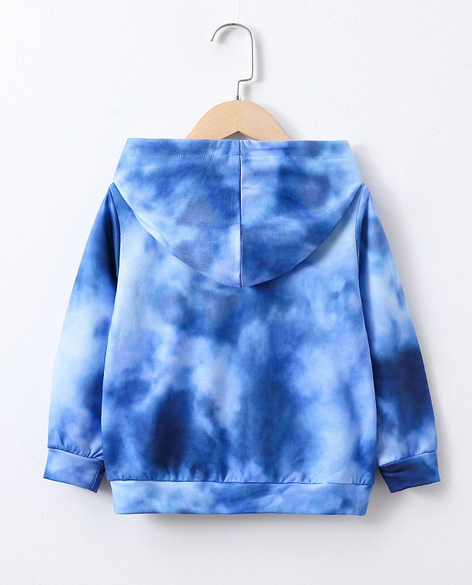 Sudadera Azul Tie-Dye para Niños-2