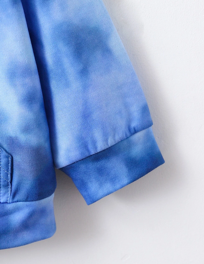 Sudadera Azul Tie-Dye para Niños-3