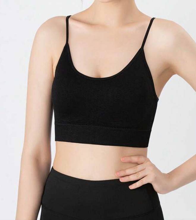 Top Deportivo Negro sin Costuras – Comodidad y Soporte 🖤✨-3