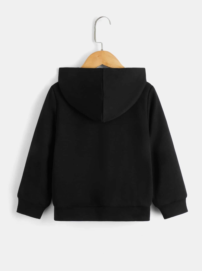 Sudadera Infantil con Capucha y Estampado de Controlador de Videojuegos-2