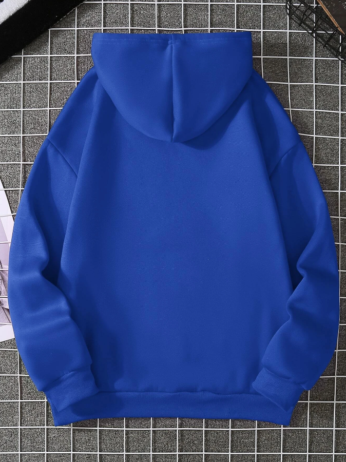 Sudadera Casual con Capucha y Estampado de Corazón-2