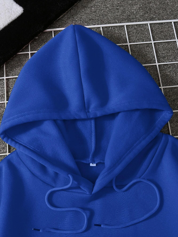 Sudadera Casual con Capucha y Estampado de Corazón-3