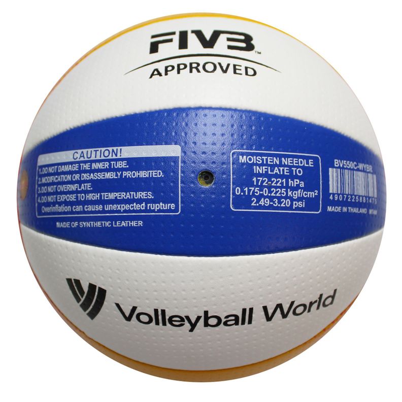 BALON DE VOLEIBOL MIKASA BV550C OFICIAL PLAYA-2