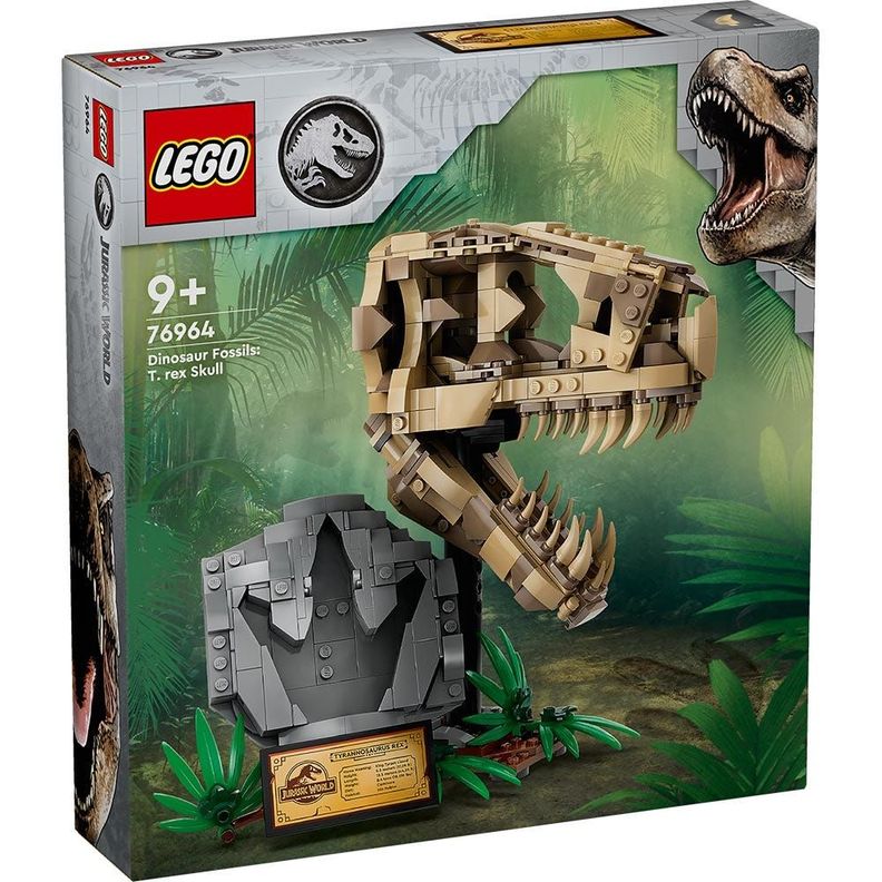 Lego Jurassic World Fósiles De Dinosaurio: Cráneo De T. Rex-0