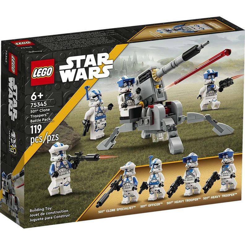 Lego Pack De Combate: Clon Troopers De La 501 Star Wars-0