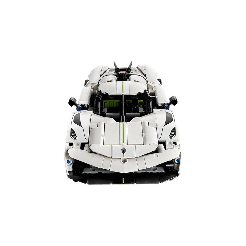 Lego Hiperauto Koenigsegg Jesko Absolut Blanco (42184)-1